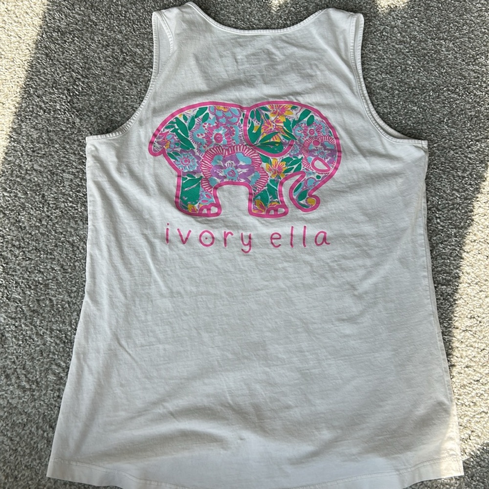 Ivory Ella Tropicool Premium Tank- Sz XS